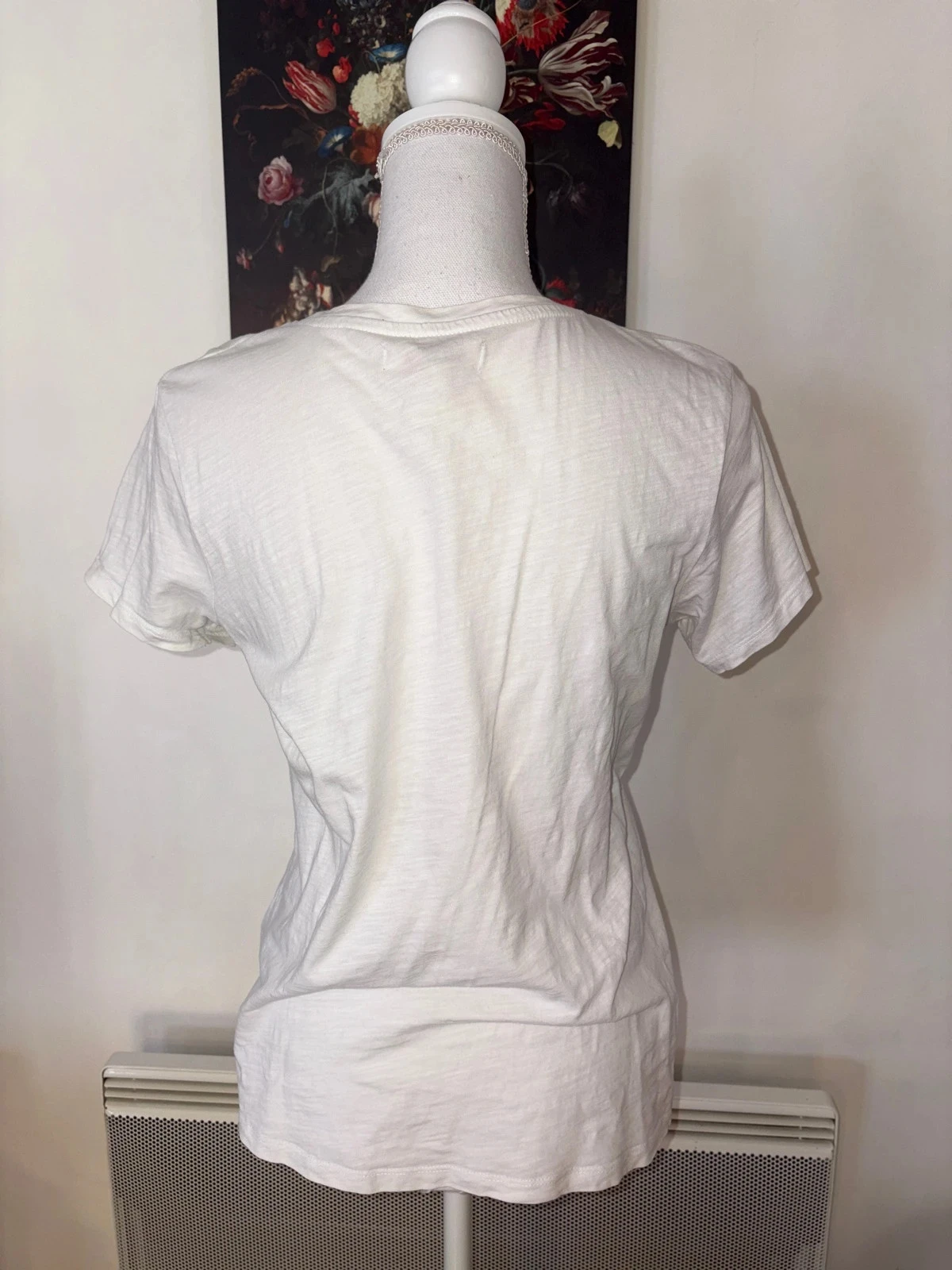 White Lee Cooper short-sleeved t-shirt size M / 38 – photo 3
